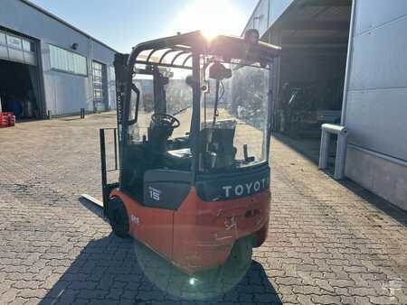 3-wiel elektrische heftrucks 2014  Toyota 7 FBEST 15 (2)
