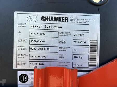 3-wiel elektrische heftrucks 2014  Toyota 7 FBEST 15 (8)