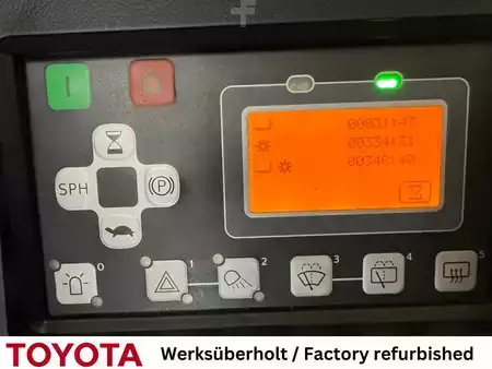 Elektro tříkolové VZV 2019  Toyota 8 FBEK 16 T / 350 Std.! (8)