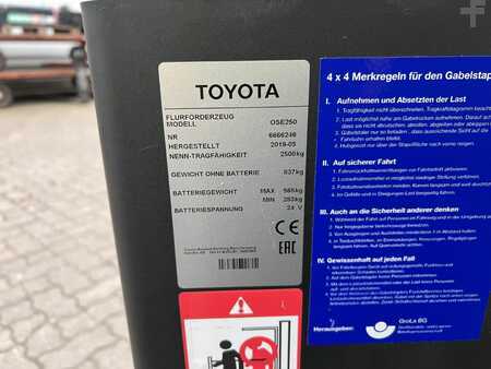 Prépateurs de commande horizontaux 2019  Toyota OSE 250 t-mote / 95h! (4)