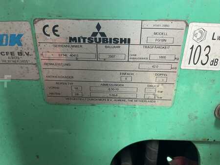 Treibgasstapler 2007  Mitsubishi FG 18 N (7)