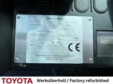Treibgasstapler 2017  Toyota 02-8 FGF 30 (9)