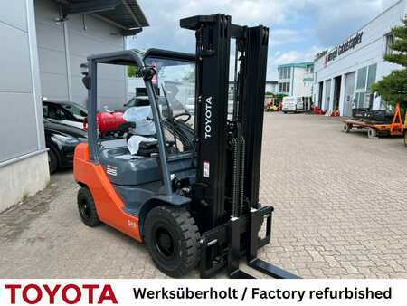 Chariots élévateurs GPL 2017  Toyota 02-8 FGF 25, Waage (3)
