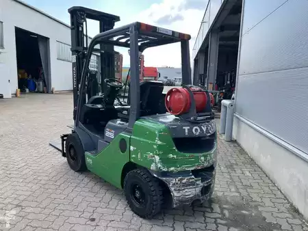 Gas gaffeltruck 2018  Toyota 02-8 FGF 25 (2)