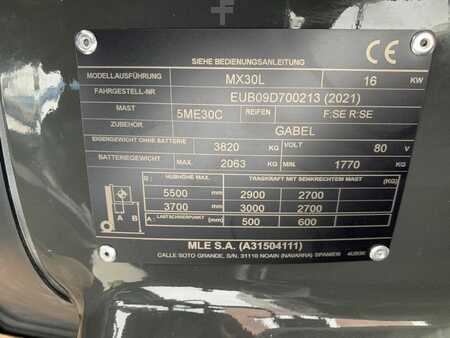 Elektrisk- 4 hjul 2021  Unicarriers MX30L (5)