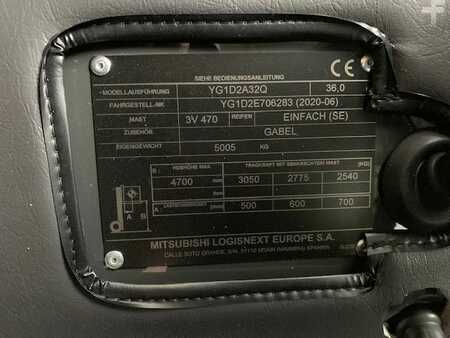 Diesel gaffeltruck 2020  Unicarriers Y1D2A32Q (9)