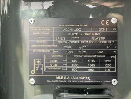 Eléctrico - 3 rodas 2021  Unicarriers TX3-20L (6)