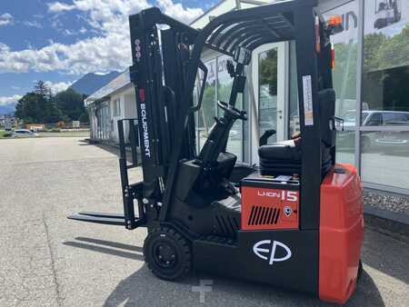 3-wiel elektrische heftrucks 2025  EP Equipment CPD15TVL (2)