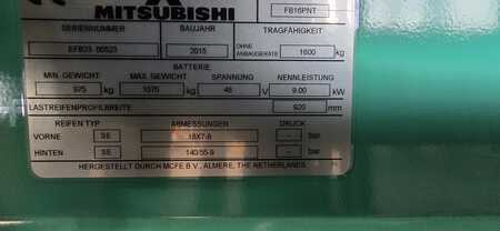 Elektro 3 Rad  Mitsubishi FB16PNT (10)