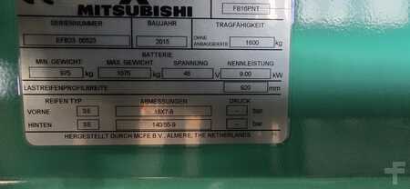 Elektro 3 Rad  Mitsubishi FB16PNT (5)