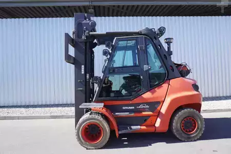Empilhador a gás 2017  Linde H 80 T EVO 396-03 (4)