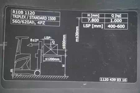 Retráctil 2019  Linde R 10 B 1120 (8)
