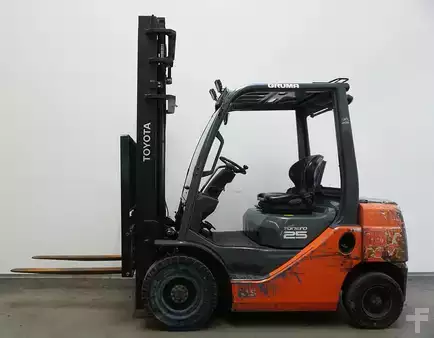 Dízel targoncák 2017  Toyota 02-8FDF25 (4)