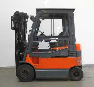 Electric - 4 wheels 2010  Toyota 7FBMF25 (3)