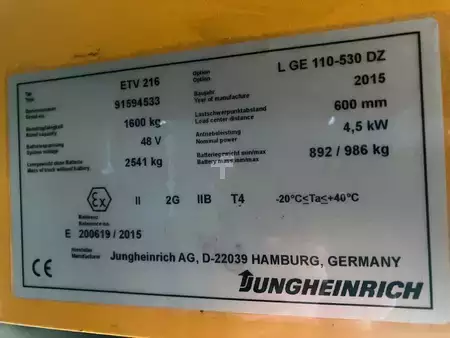 Skyvemast 2015  Jungheinrich ETV216 (7)