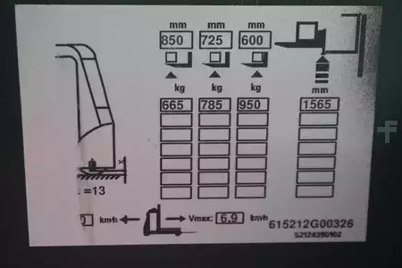 Vertikální vychystávací vozík 2016  Linde V 10 5212 (6)