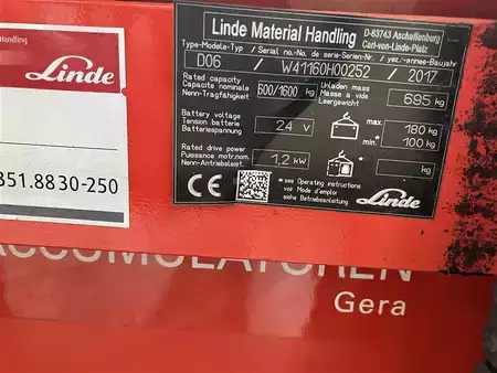 Hochhubwagen 2017  Linde D06 (4)