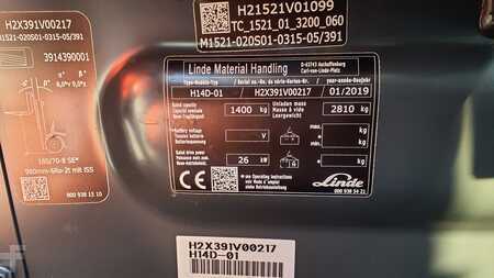Wózki widłowe diesel 2019  Linde H14D (6)