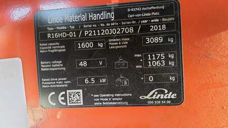 Schubmaststapler 2018  Linde R16HD (6)