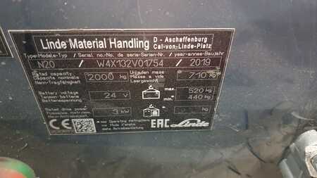 Horizontal-Kommissionierer 2019  Linde N20 (6)