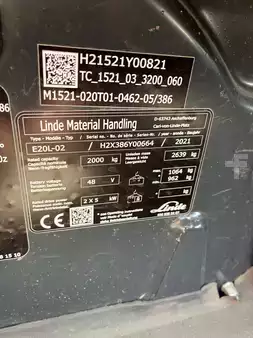 Elektrisk- 3 hjul 2021  Linde E20L (6)