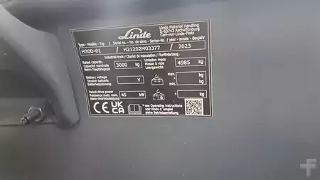 Diesel gaffeltruck 2023  Linde H30D (6)