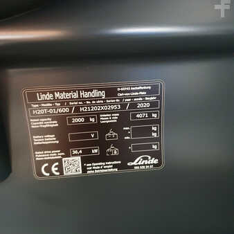 LPG Forklifts 2020  Linde H20T/600 (6)