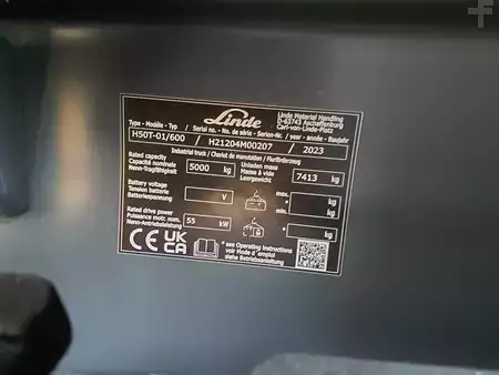 Gázüzemű targoncák 2023  Linde H50T/600 (6)