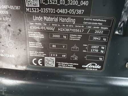 Elektro 4 Rad  Linde E30/600HL Container (6)