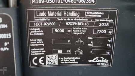 Gas gaffeltruck 2018  Linde H50T/600 (5)