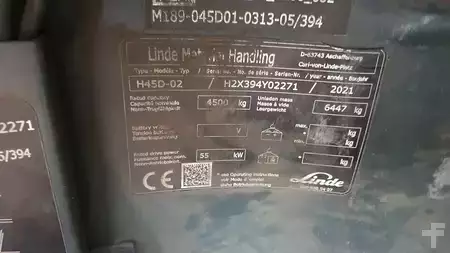 Gas gaffeltruck 2021  Linde H45D (6)