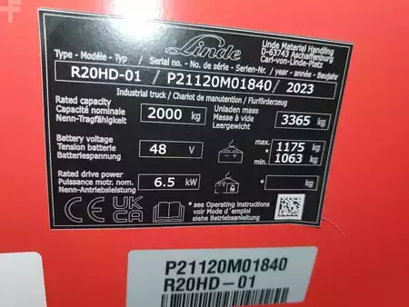 Reach Trucks 2023  Linde R20HD (6)