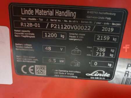 Skjutstativtruck 2019  Linde R12B (6)