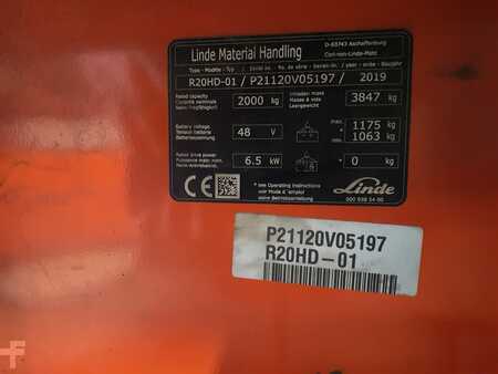 Skjutstativtruck 2019  Linde R20HD (6)