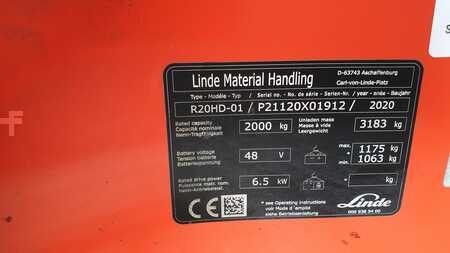 Carrelli retrattili 2020  Linde R20HD (6)