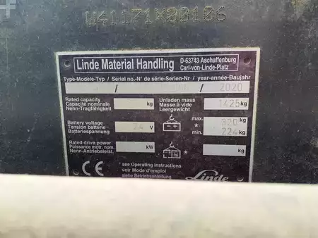 Apilador eléctrico 2020  Linde L06AC (6)