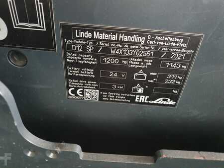 Ruční vysokozdvižný vozík 2021  Linde D12SP (6)