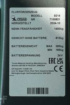 Ruční vysokozdvižný vozík 2024 Cesab S214 (4)