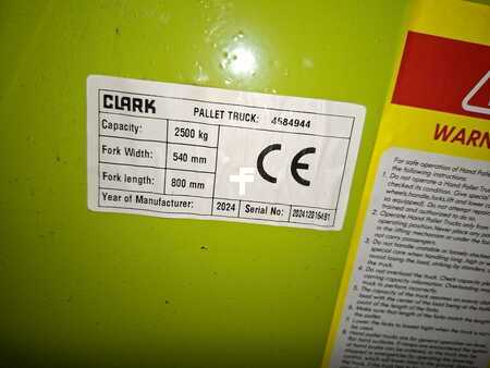 Handhubwagen 2024  Clark CPJ25 - 540X800 mm NEU (2)
