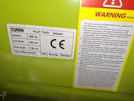 Handhubwagen 2024  Clark CPJ25 - 540X1150 mm *Neu (2)