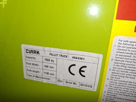 Handhubwagen 2024  Clark CPJ25 - 540X1150 mm *Neu (2)