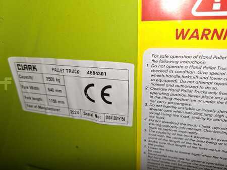 Handhubwagen 2024  Clark CPJ25 - 540X1150 mm *Neu (2)