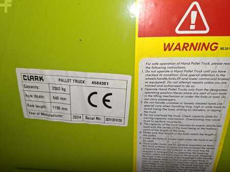 Handhubwagen 2024  Clark CPJ25 - 540X1150 mm *Neu (2)