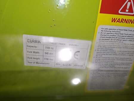 Handhubwagen 2024  Clark CPJ25 - 540X1150 mm *Neu (2)