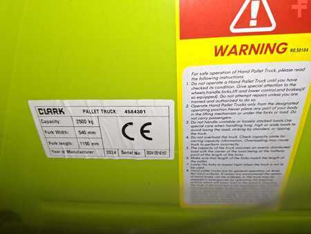 Handhubwagen 2024  Clark CPJ25 - 540X1150 mm *Neu (2)
