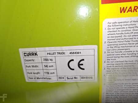 Handhubwagen 2024  Clark CPJ25 - 540X1150 mm *Neu (2)