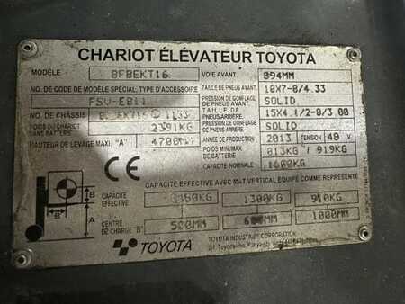 Elettrico 3 ruote 2013  Toyota 8FBEKT16 (9)