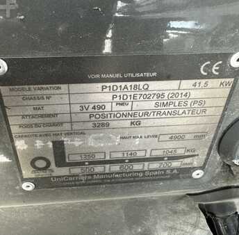 Chariot élévateur gaz 2014  Nissan P1D1A18LQ (9)