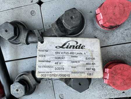 3-wiel elektrische heftrucks 2007  Linde E16 batterie 2019 (20)