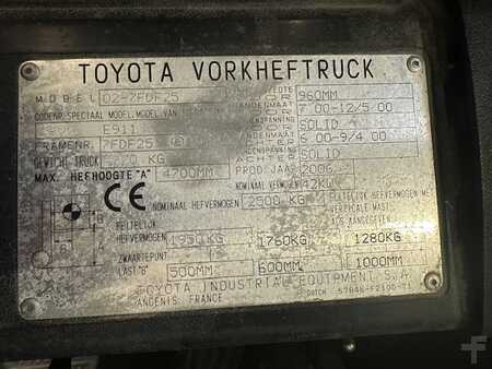 Diesel heftrucks 2006  Toyota 02-7FDF25 (10)